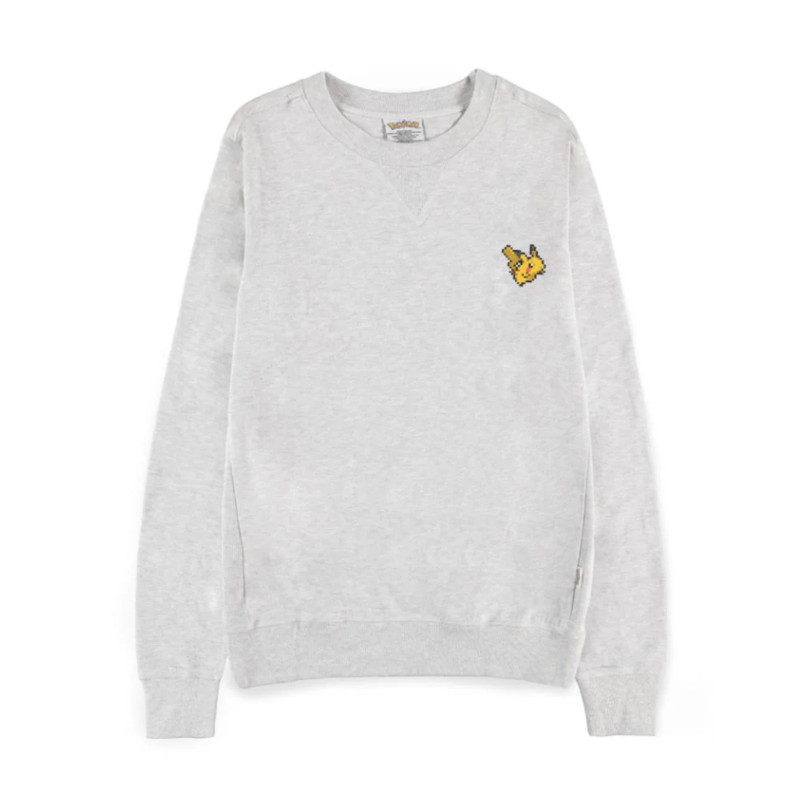 Difuzed Pokémon - Pixel Pika Crewneck Sweater - XL - كنزة
